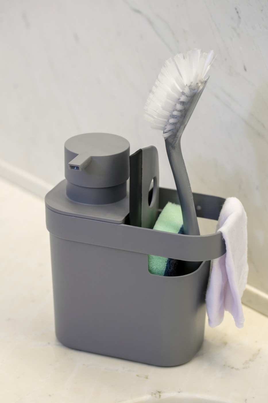 Organizador de pia com dispenser